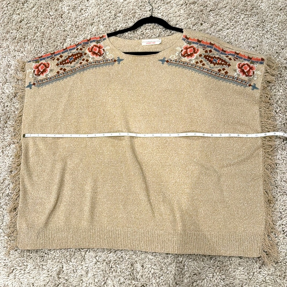 Johnny Was 4 Life and Liberty. Typically unique. Size S. Silk blend top. - Picture 6 of 10
